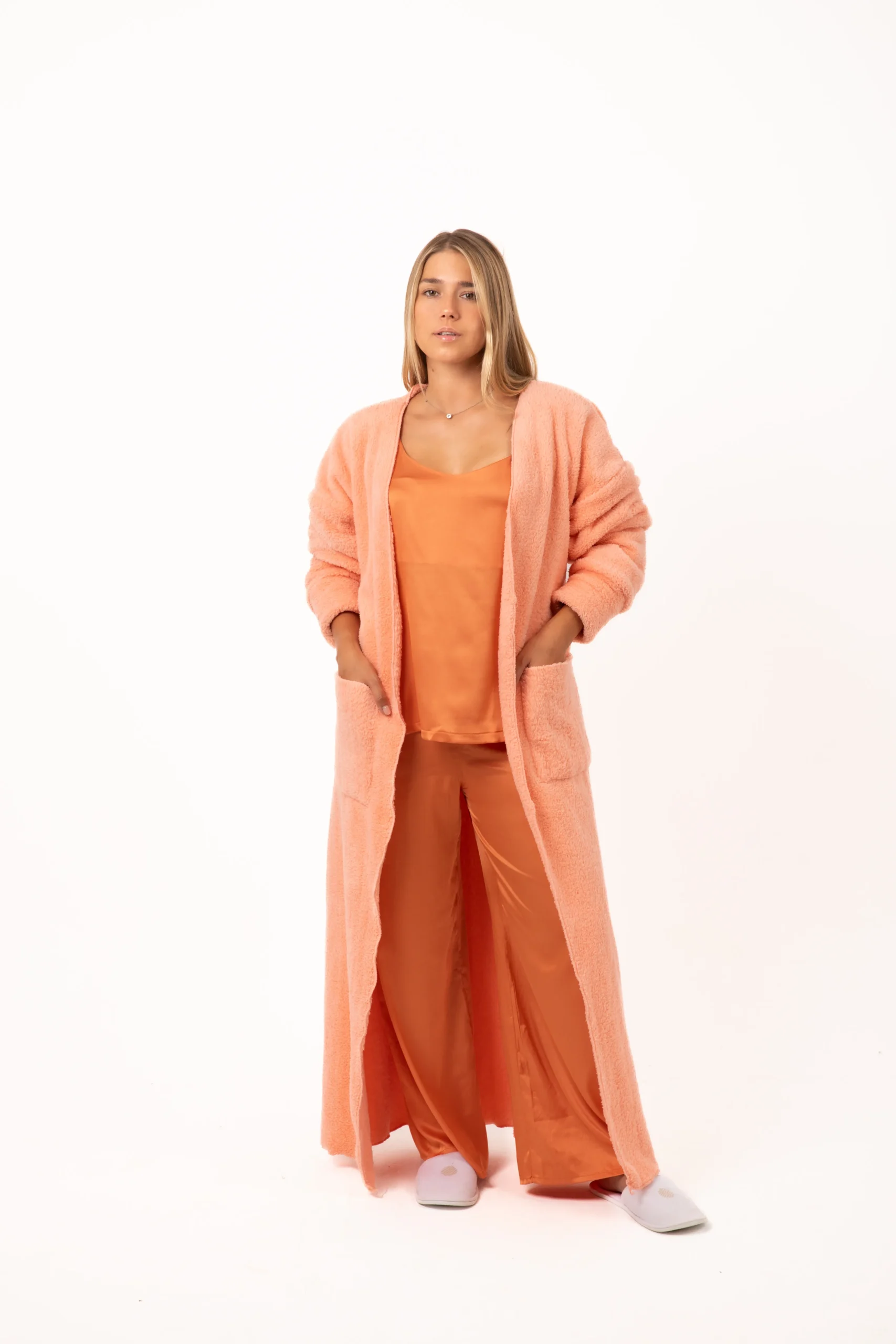 Peach Blossom Winter Robe - Image 4